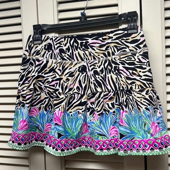 Lilly Pulitzer Dresses & Skirts - LILLY PULITZER Luxletic Gardenia Womens Tennis Pickleball Golf Skirt Skort SzXS